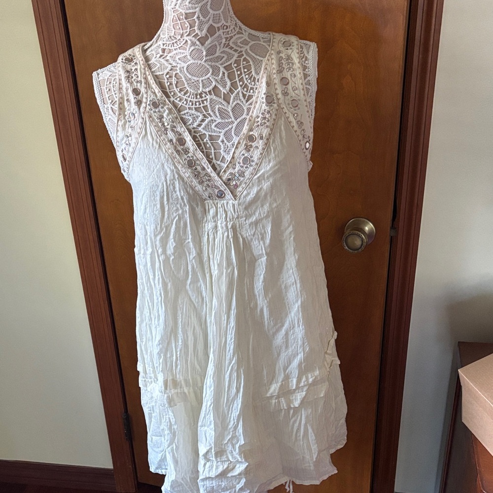 Chelsea & Violet White Swim Coverup